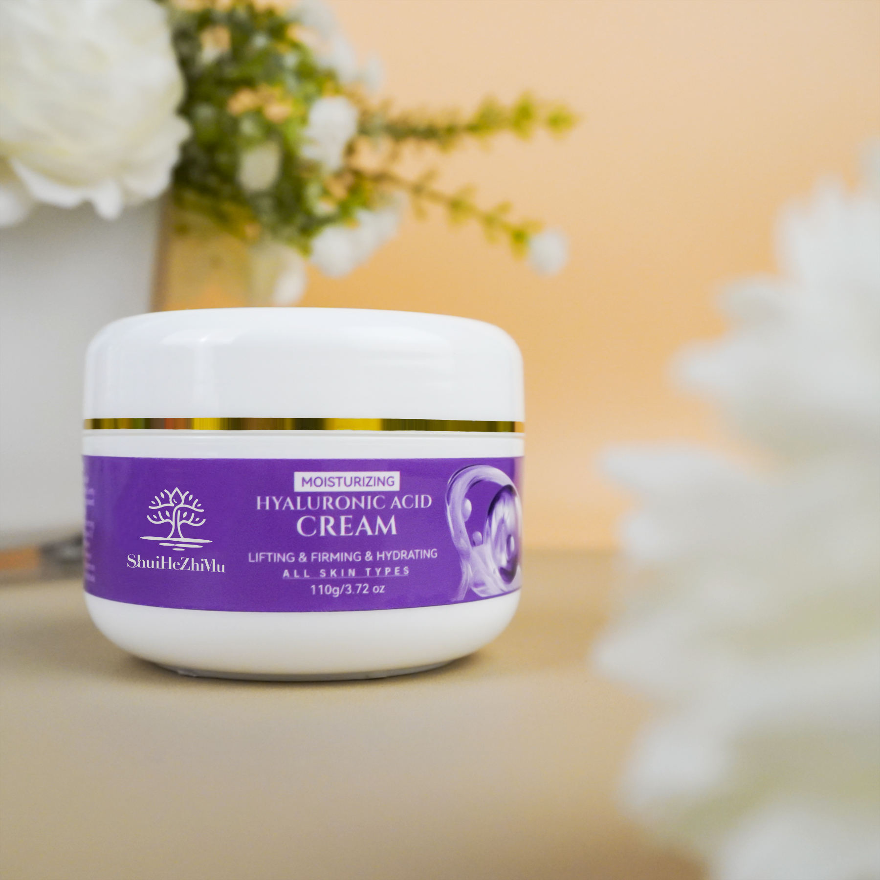 كريم وجه حمض الهيالورونيك OEM